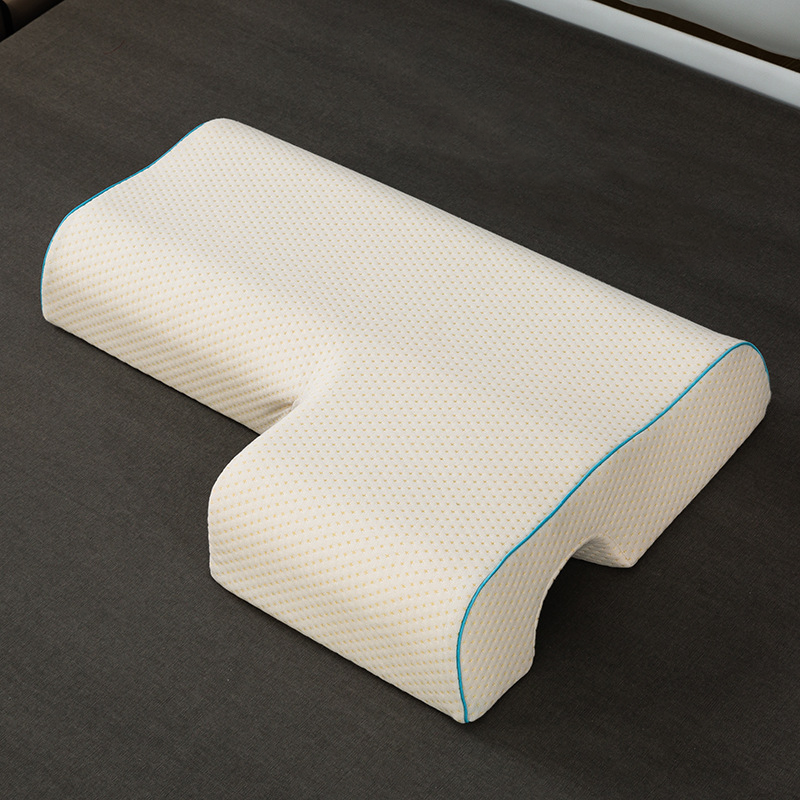 Couples Memory Foam Pillow | Arched Side Sleeper Cuddle Pillow