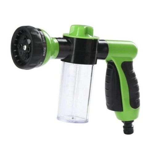 8-Pattern Foam Spray Gun – Garden Hose Nozzle with Foam Cannon