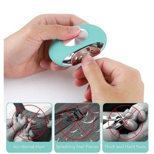 Safe Electric Nail Clipper for Babies & Elderly