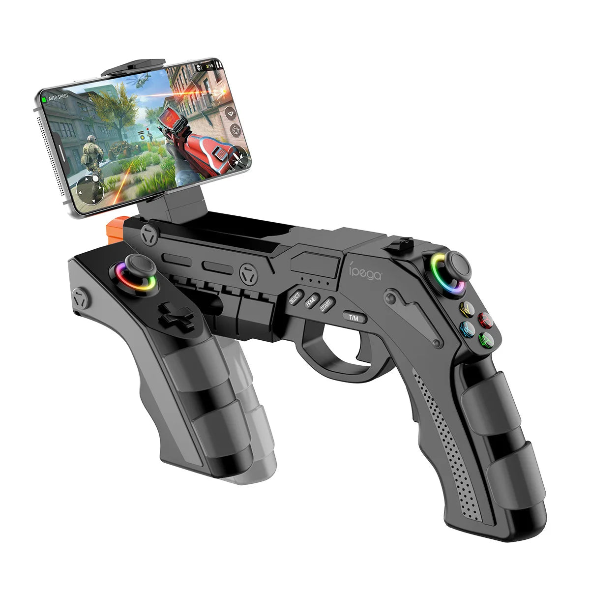 Wireless FPS Gun Controller for Phones – Gyro Aim, Bluetooth, iOS & Android