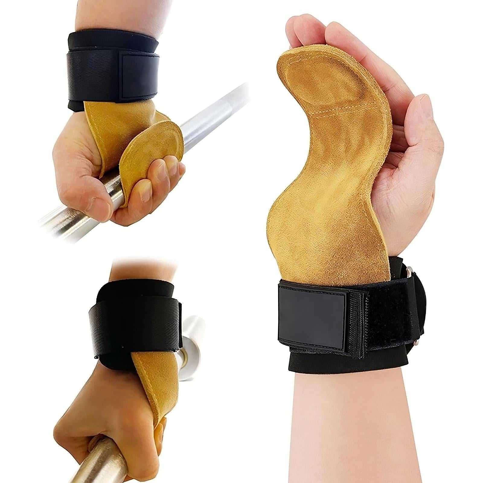 Power Grip Straps | Wrist Support Lifting Straps for Gym & Powerlifting