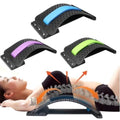 Back Massager & Stretcher | Ergonomic Self-Massage Tool for Chronic Back Pain Relief