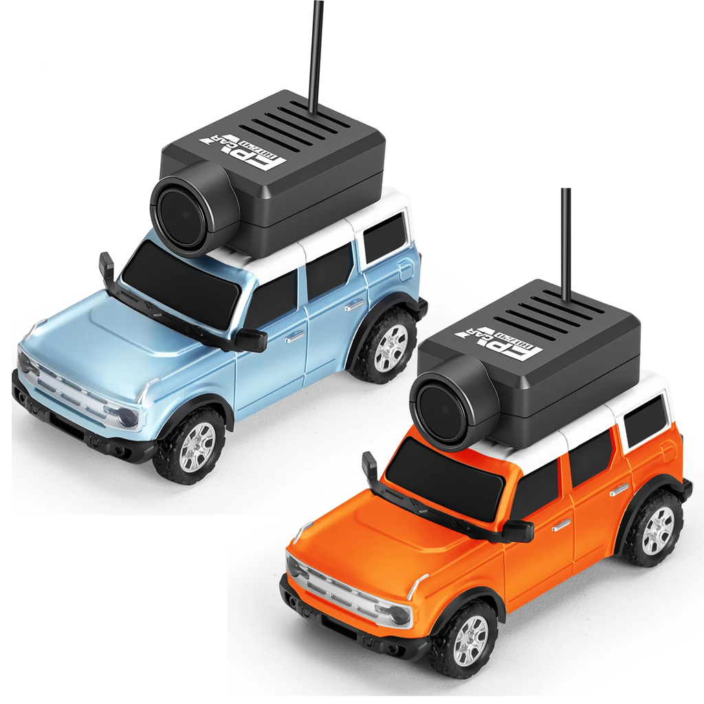 Mini RC Car with FPV Camera – 1:64 Scale, 720P WiFi, 3 Speed Modes, 4 Colors