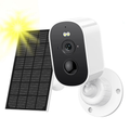 Solar Powered Outdoor Security Camera – 1080P WiFi Camera with Motion Detection & Two-Way Audio
