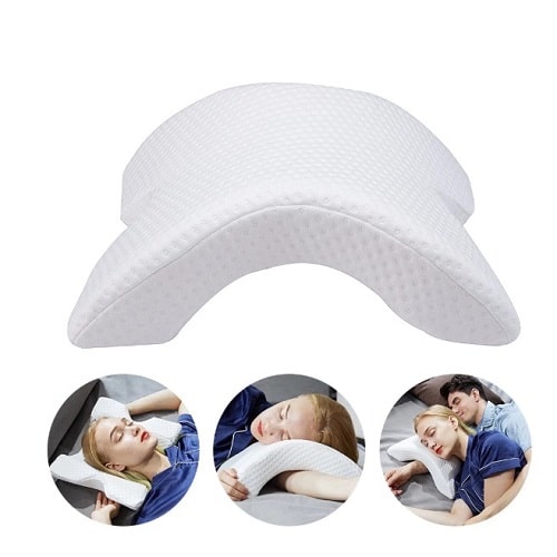 Orthopedic Couples Arm Pillow – Curved Cervical Support
