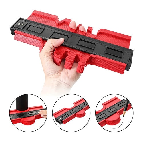 Contour Gauge Profile Tool – Instant Shape Duplicator | 5" & 10" | For Woodworking, Tiling & Auto Body
