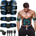 EMS Muscle Electrostimulator – ABS Toning Belt | 15 Min/Day | Wearable Body Trainer for Abs, Arms & Legs