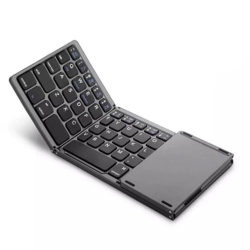 Foldable Bluetooth Keyboard | Multi-Touch Touchpad | Aircraft-Grade Aluminum | Pocket-Sized
