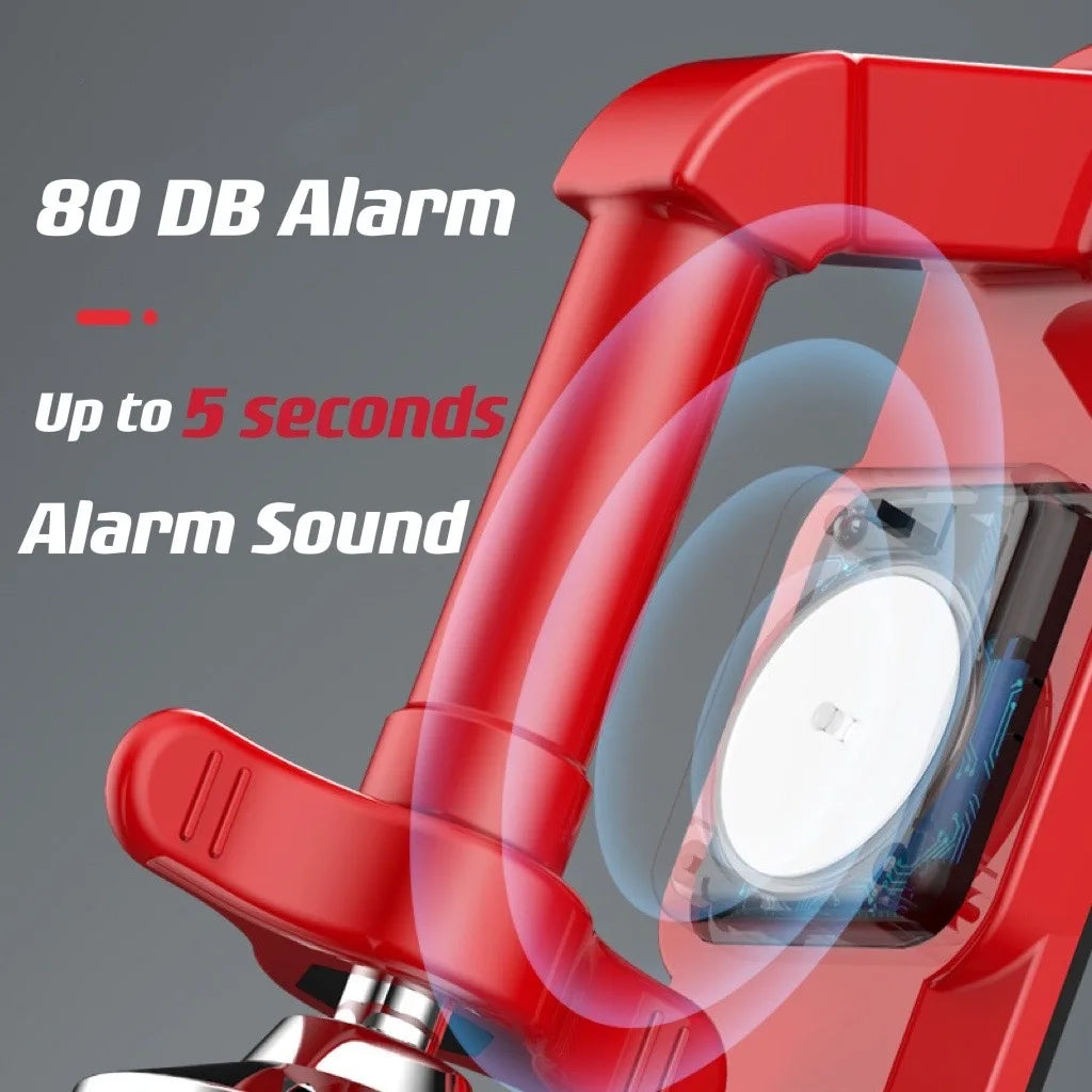 Door Stopper Alarm – TS21 Portable Security Lock | 80dB Alert | Hotel & Travel Safety | Aluminum Alloy