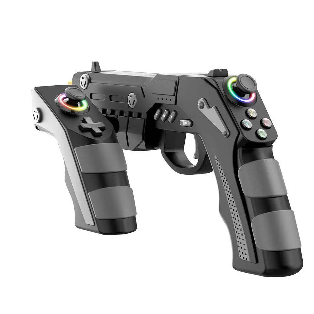 Wireless FPS Gun Controller for Phones – Gyro Aim, Bluetooth, iOS & Android
