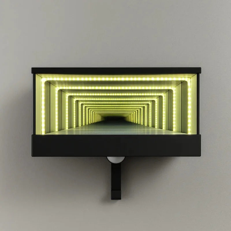 LED Infinity Mirror Garage Key Holder – Unique Car Lover Gift & Home Decor