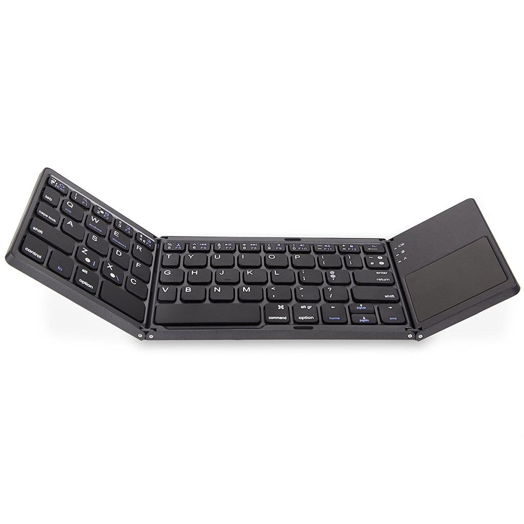 Foldable Bluetooth Keyboard | Multi-Touch Touchpad | Aircraft-Grade Aluminum | Pocket-Sized