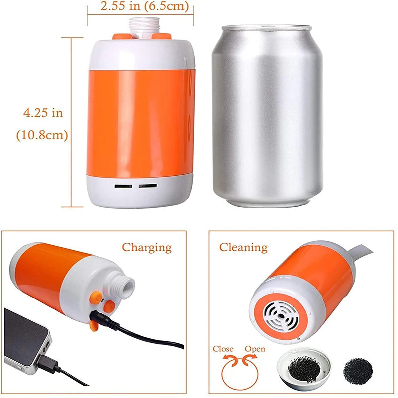 Portable Camping Shower Set | 5200mAh Electric Shower Pump