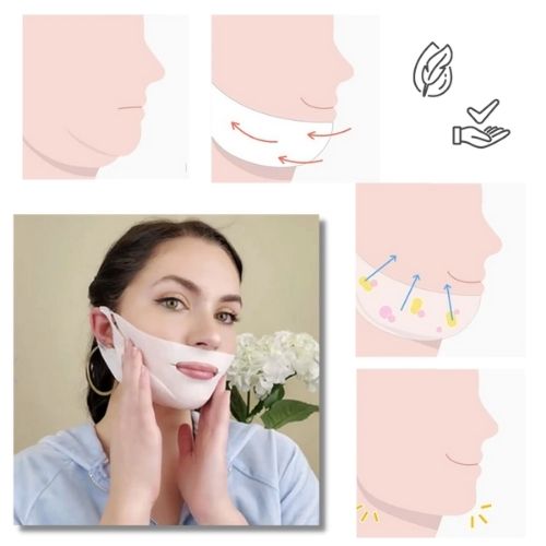 V-Line Face Lifting Chin Mask – Slimming, Firming & Anti-Aging (5 Pack)