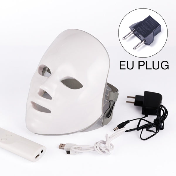 7-in-1 LED Light Therapy Face Mask