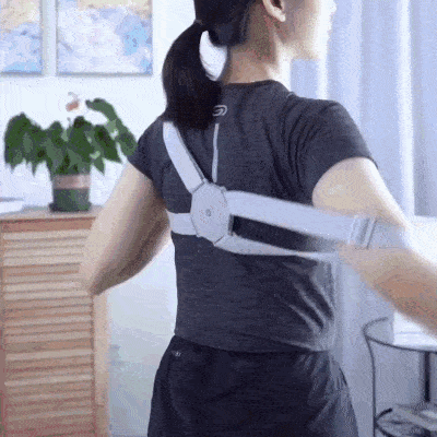 Vibrating Posture Corrector | Smart Vibration Alert | Adjustable Back & Shoulder Brace