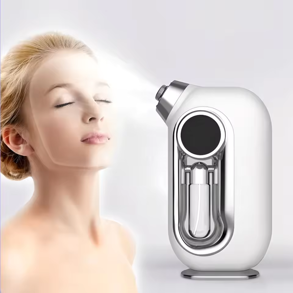 Cordless Facial Mist Sprayer – Portable Oxygen Airbrush for Deep Skin Hydration & Makeup Setting