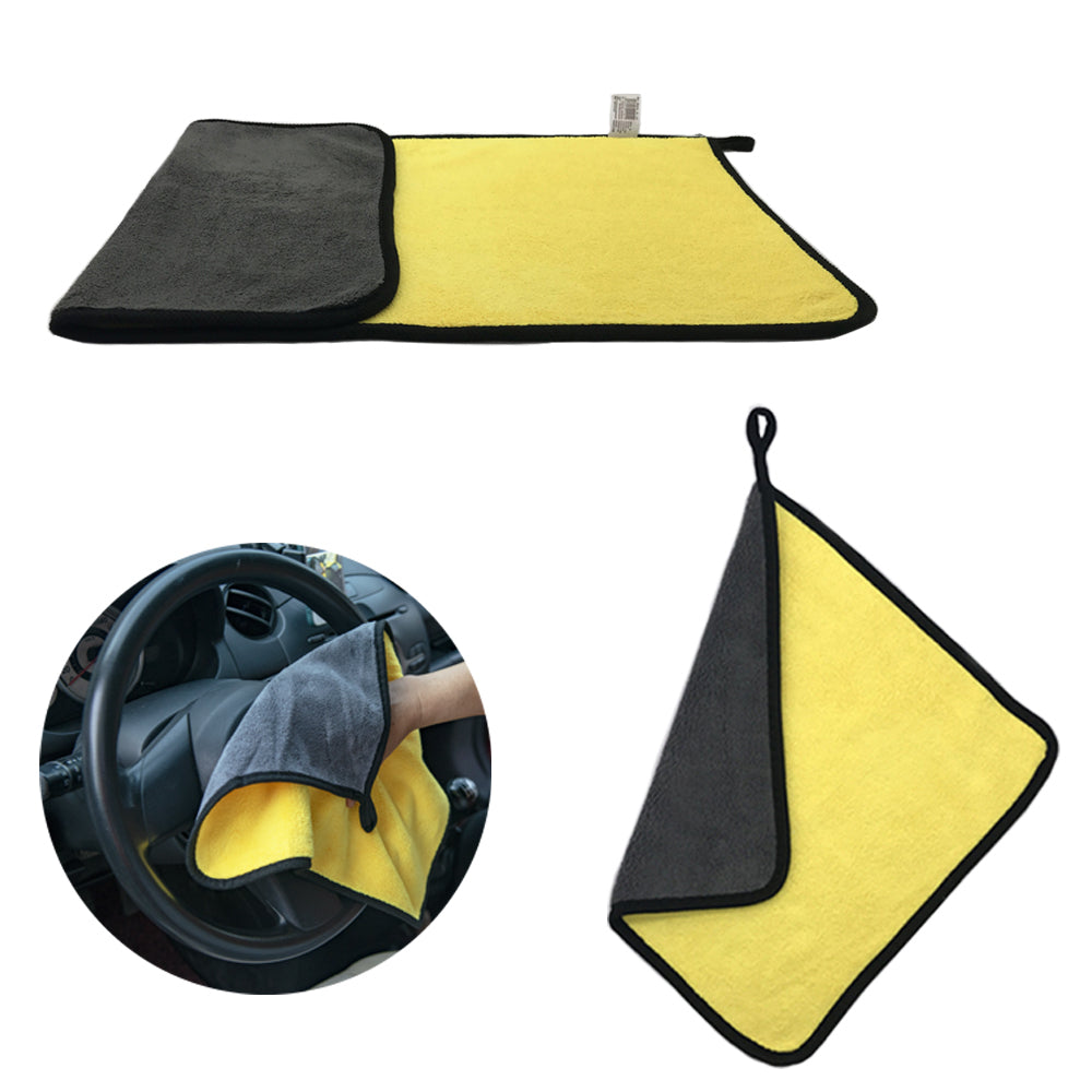 Microfiber Cleaning Cloths for Car – Ultra-Soft, Scratch-Free | 3, 5 & 10 Pack | 3 Sizes