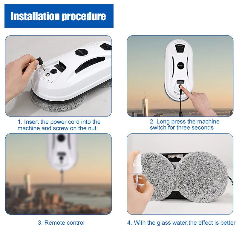 Window Cleaning Robot | Automatic Smart Window Cleaner with Edge Detection