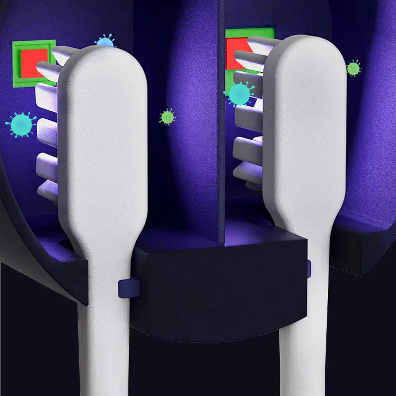 Toothbrush UV Cleaner & Sanitizer with LED Display