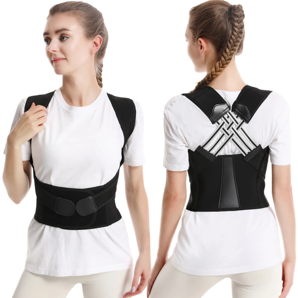 Posture Corrector for Men & Women | Back & Shoulder Support Brace