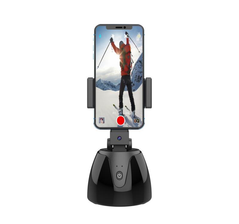 Face Tracking Phone Holder – Auto 360° Rotation