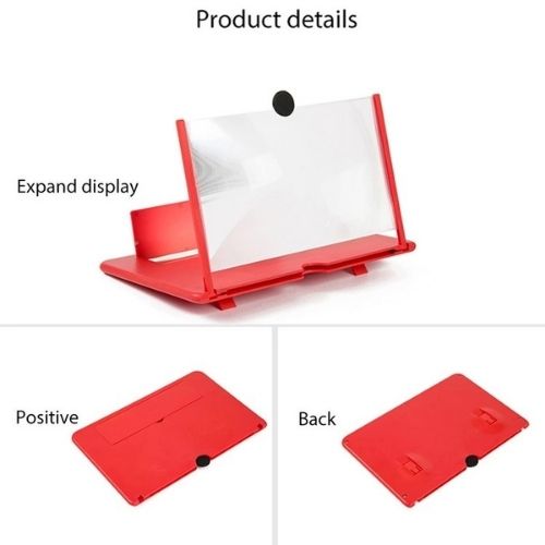 Phone Screen Magnifier – HD Foldable Smartphone Projector Stand