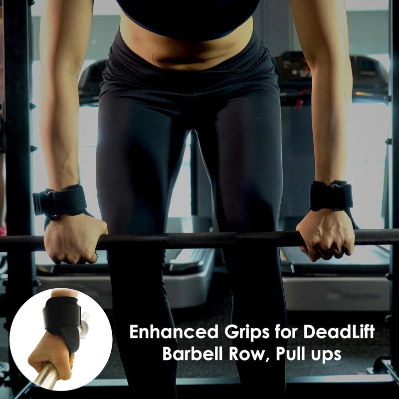 Power Grip Straps | Wrist Support Lifting Straps for Gym & Powerlifting