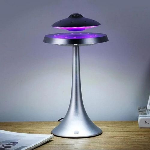 Levitating UFO Bluetooth Speaker Lamp – Floating Wireless Speaker with LED Light