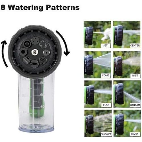 8-Pattern Foam Spray Gun – Garden Hose Nozzle with Foam Cannon