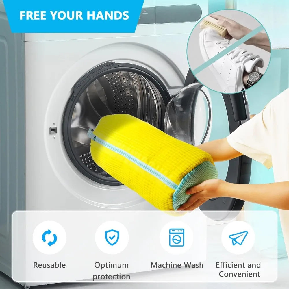 Shoe Washing Machine Bag | 360° Deep Clean Laundry Bag Set