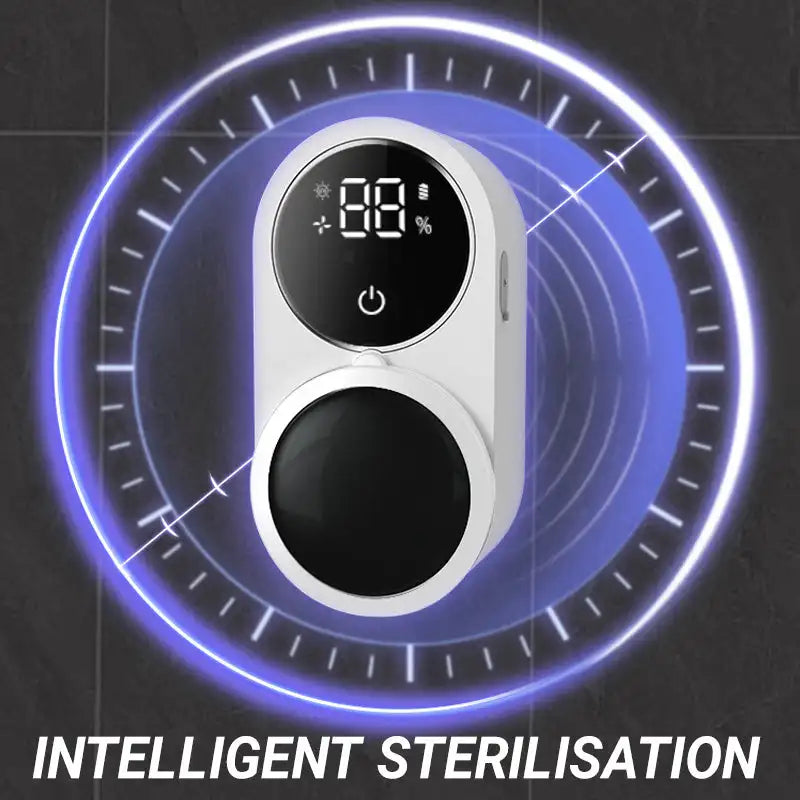 Toothbrush UV Cleaner & Sanitizer with LED Display