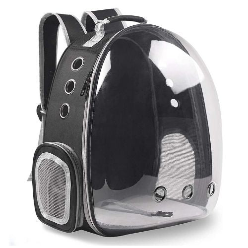 Transparent Capsule Cat Carrier Backpack – Breathable, Durable & Stylish | 8 Colors | Travel Pet Bag
