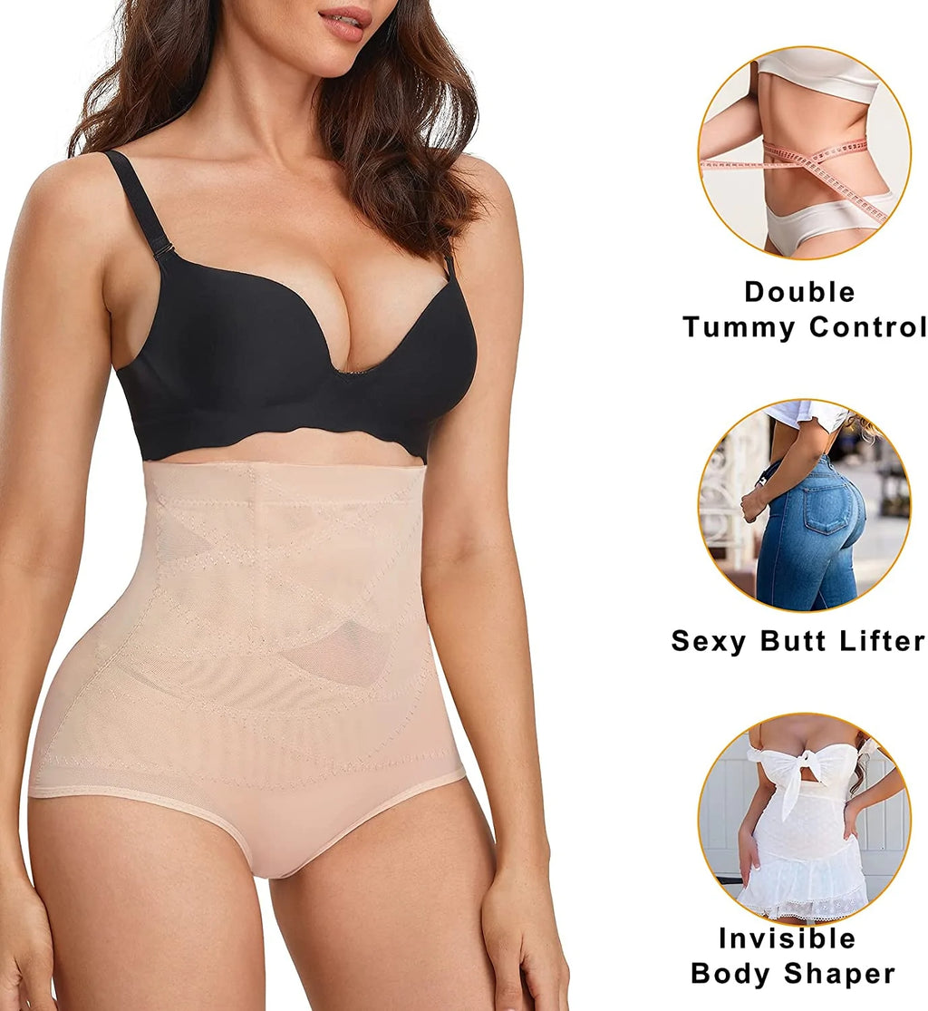 Women's Tummy Control Shapewear | High-Waist Abs Shaping Pants