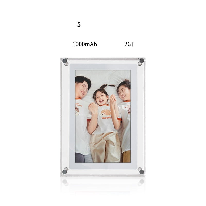 Acrylic Digital Photo Frame | HD LCD Display | 5", 7" & 10.1"