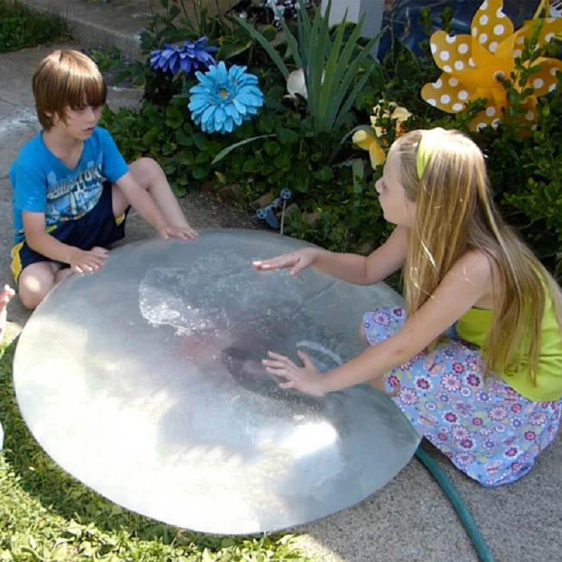Giant Inflatable Bubble Ball – Kick, Bounce & Sit, 4 Sizes, 4 Colors