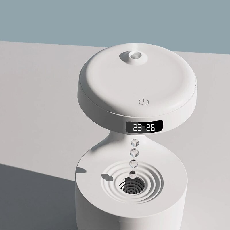 Anti-Gravity Water Drop Humidifier | LED Levitating Effect