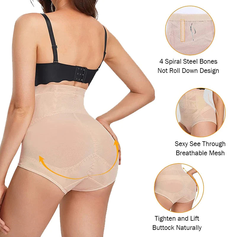 Women's Tummy Control Shapewear | High-Waist Abs Shaping Pants
