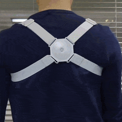 Vibrating Posture Corrector | Smart Vibration Alert | Adjustable Back & Shoulder Brace