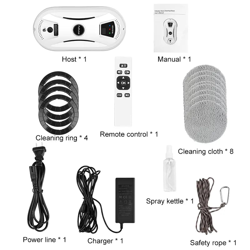 Window Cleaning Robot | Automatic Smart Window Cleaner with Edge Detection