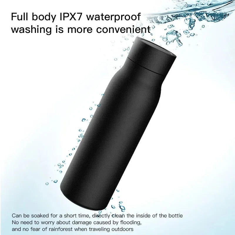Smart Tuya Water Bottle – Bluetooth Hydration Tracker | Temperature Display | 24H Insulated