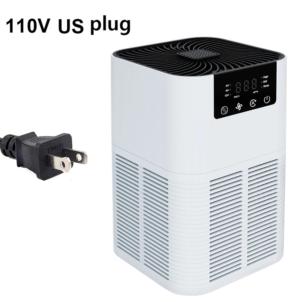 HEPA Air Purifier with Ionizer & Aromatherapy – Quiet Home Air Cleaner for Bedroom, Office & Nursery