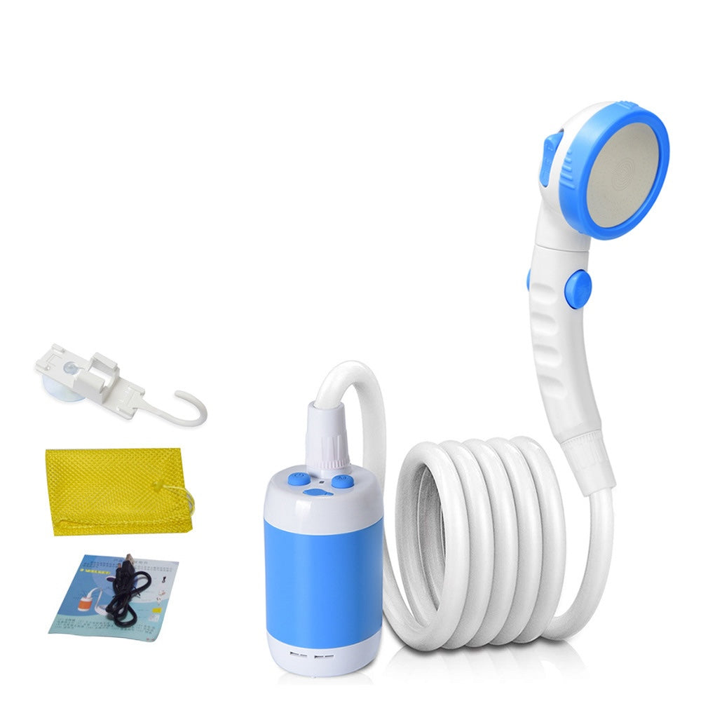 Portable Camping Shower Set | 5200mAh Electric Shower Pump