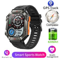 Rugged Military Smartwatch for Men – IP67 Waterproof | Fitness Tracker | Bluetooth Calls | AI Voice | 6 Styles