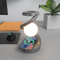Levitating Ball Lamp | RGB LED Moon Lamp with 15W Wireless Charger