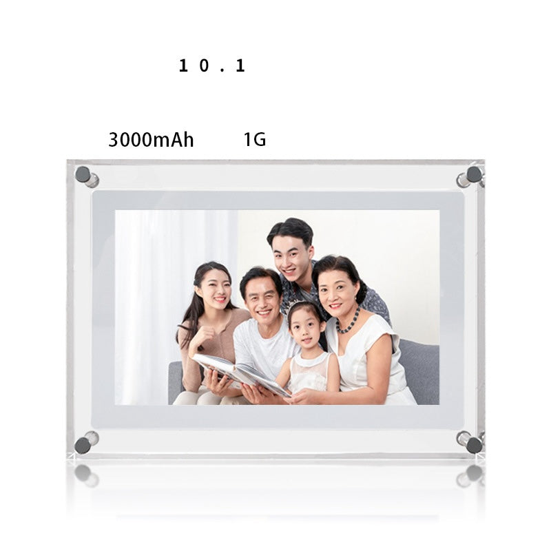 Acrylic Digital Photo Frame | HD LCD Display | 5", 7" & 10.1"