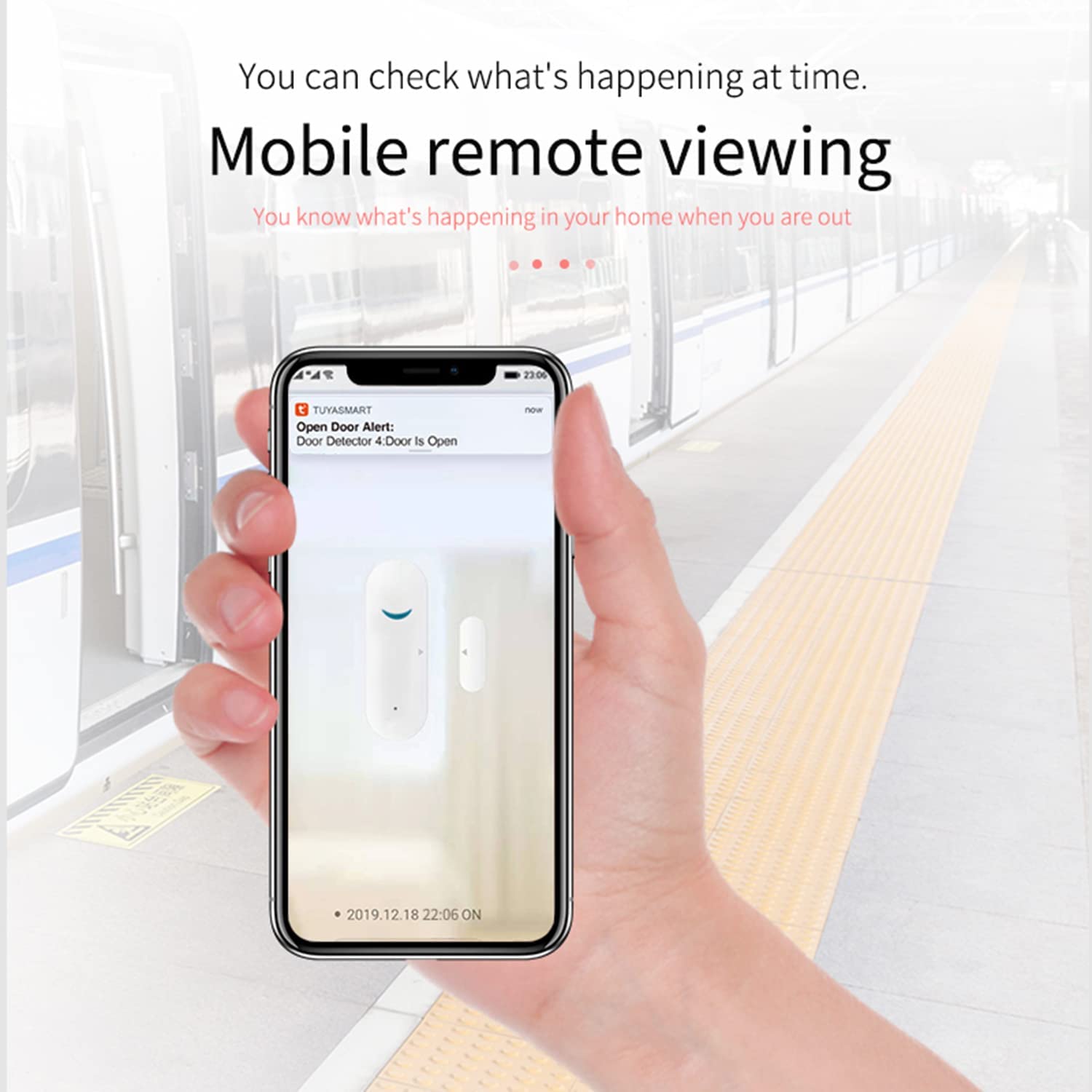 WiFi Window & Door Sensor | Smart Home Security Alert | Phone Notifications