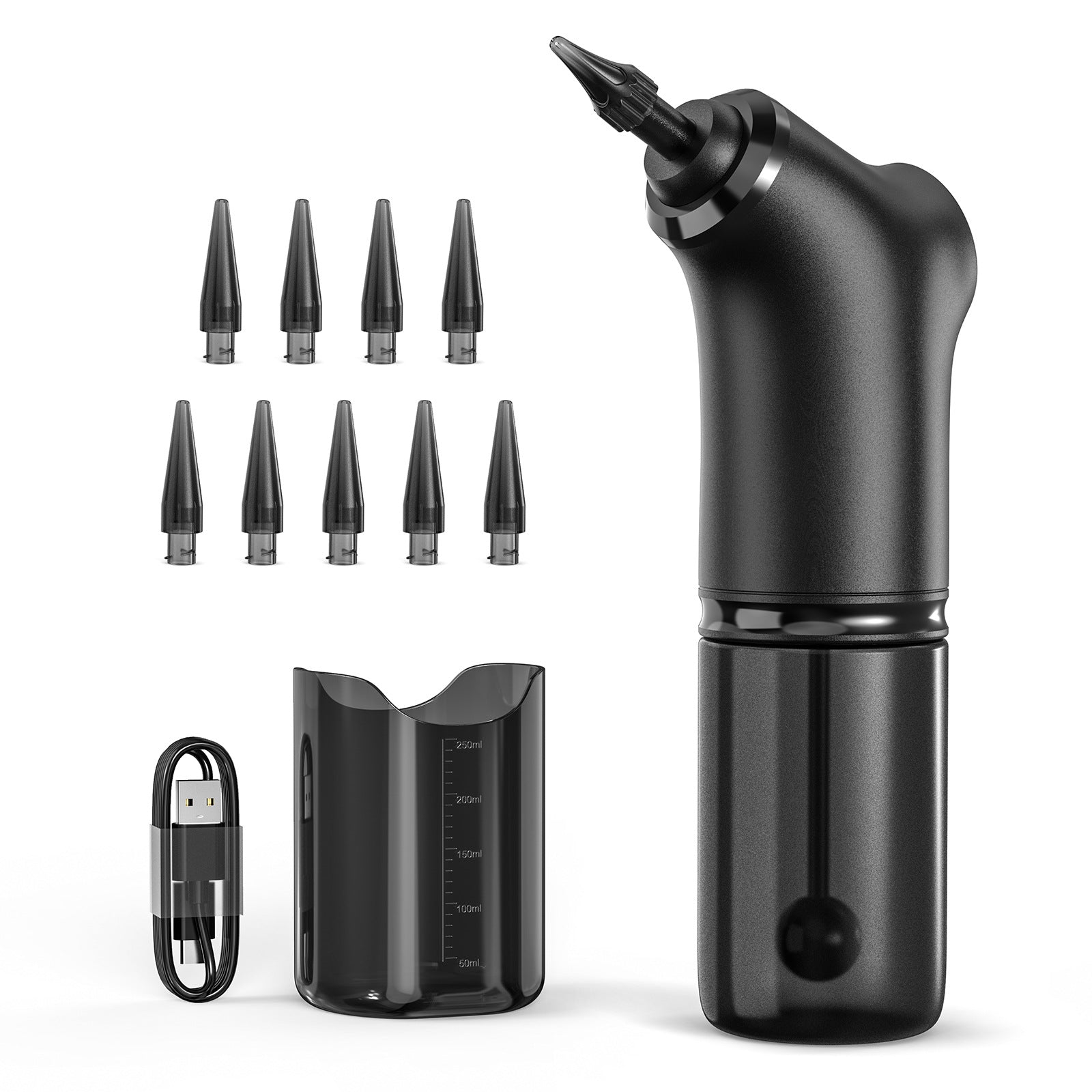 Electric Ear Irrigation Kit | 4 Pressure Levels | IPX7 Waterproof | Safe Ear Wax Removal