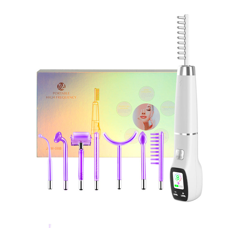 4-in-1 High Frequency Electrotherapy Wand | Anti-Aging Skin Care Device
