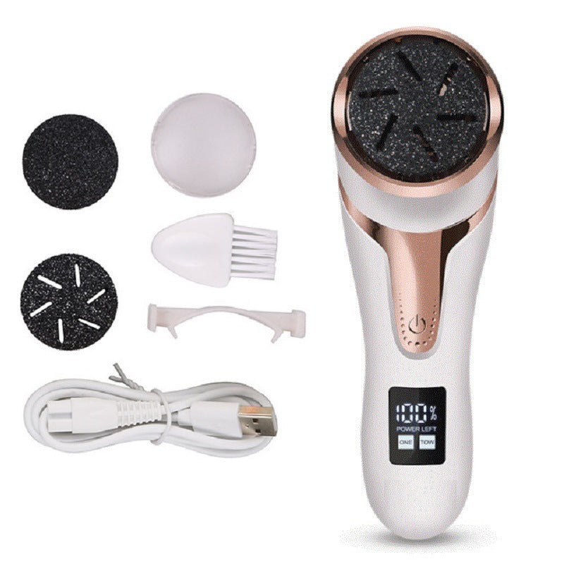 Electric Foot Callus Remover – Rechargeable Electronic Foot File | Dead Skin Remover | Salon-Quality Pedicure | 3 Colors